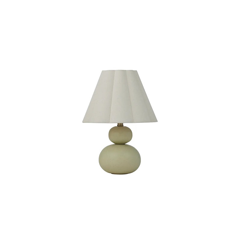 Sage Sphere Ceramic Lamp