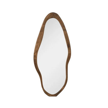 Long Curvy Oval Mirror
