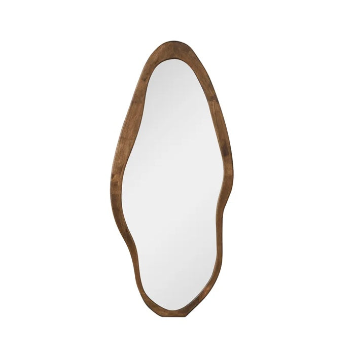 Long Curvy Oval Mirror
