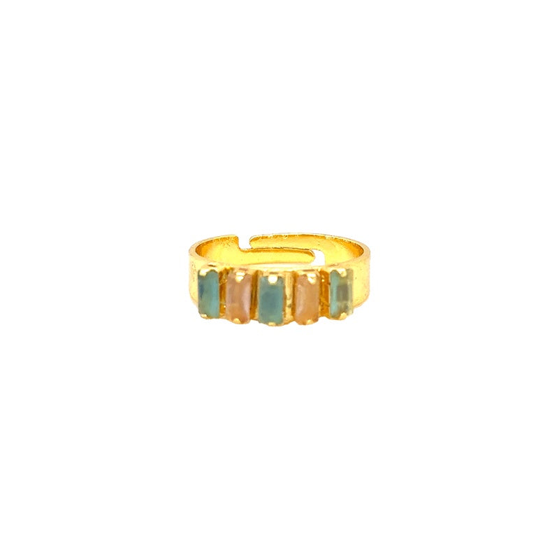 Inartisan Multi Stone Strip Ring