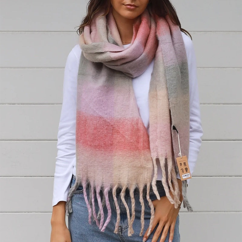 Chloe Checkered Scarf
