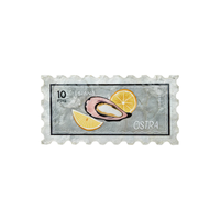 Fiesta Oyster Stamp Wall Art