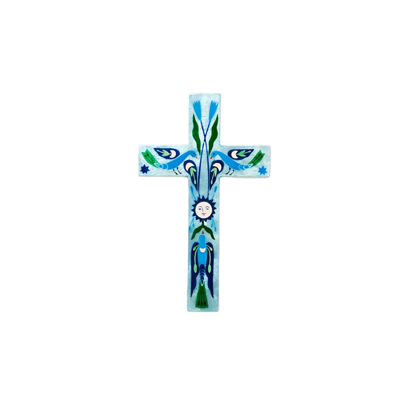 Fable Blue Sun Large Cross
