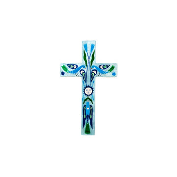 Fable Blue Sun Large Cross