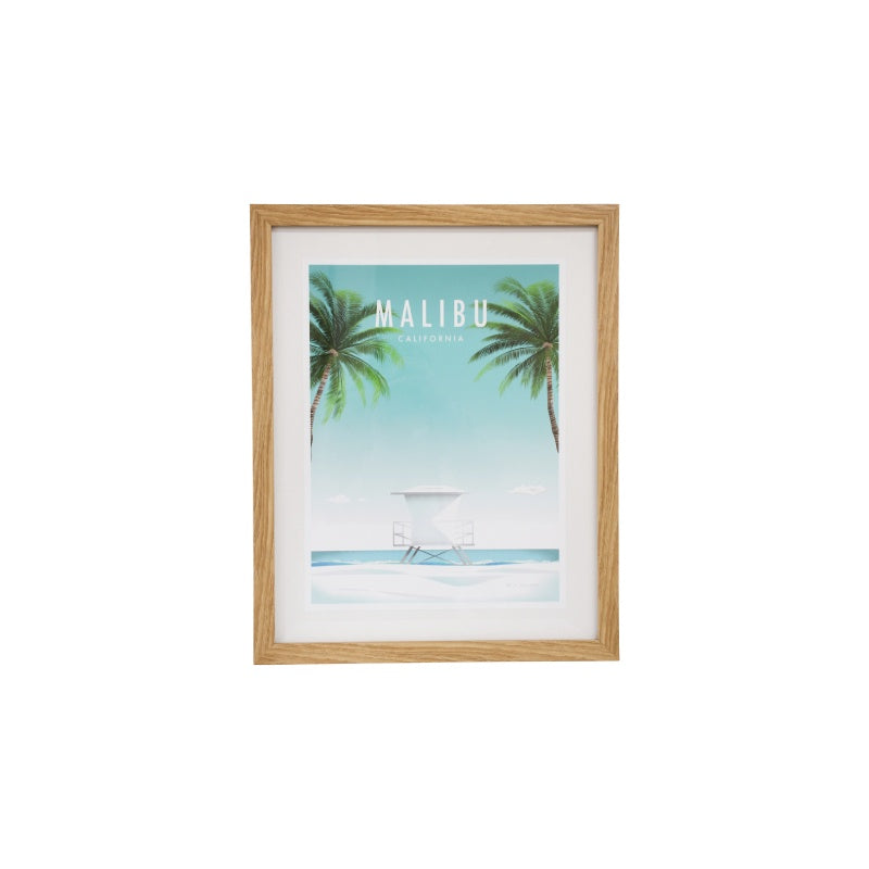 Malibu Framed Print