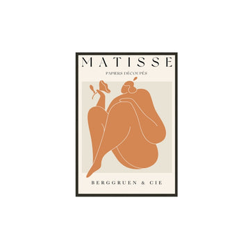 Matisse Orange Framed Print