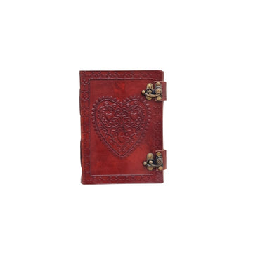 Leather Journal- Heart