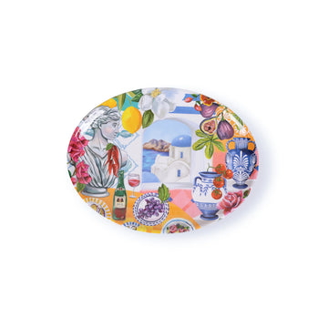 Mediterranean Summer Oval Platter