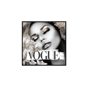 Mona Vogue Framed Print