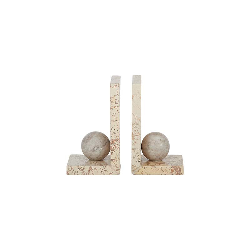 Modern Marble Bookends