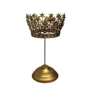 Star Floral Crown on Stand