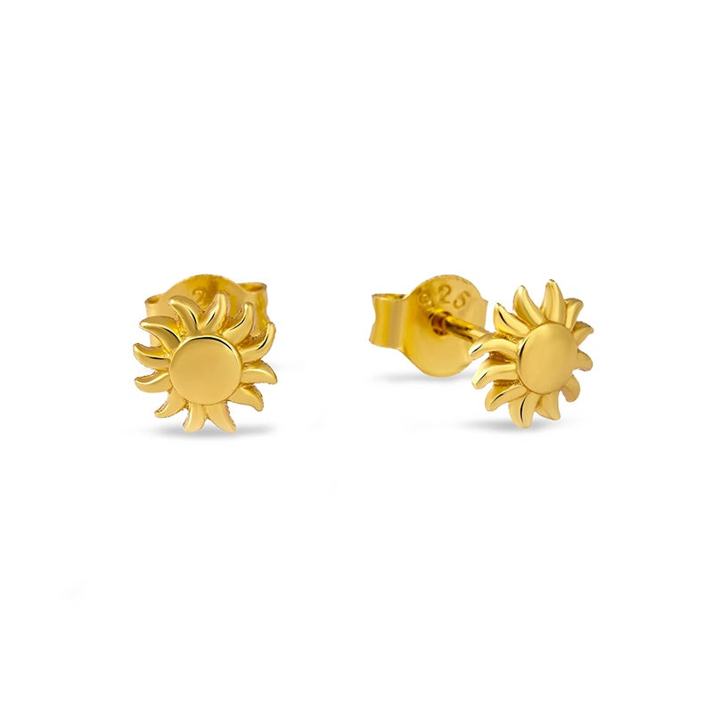 Gold Sunshine Studs