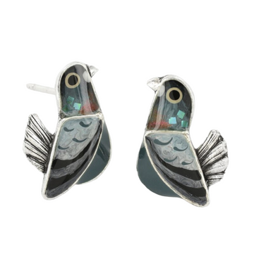 Le Facteur Bird Resin Earrings