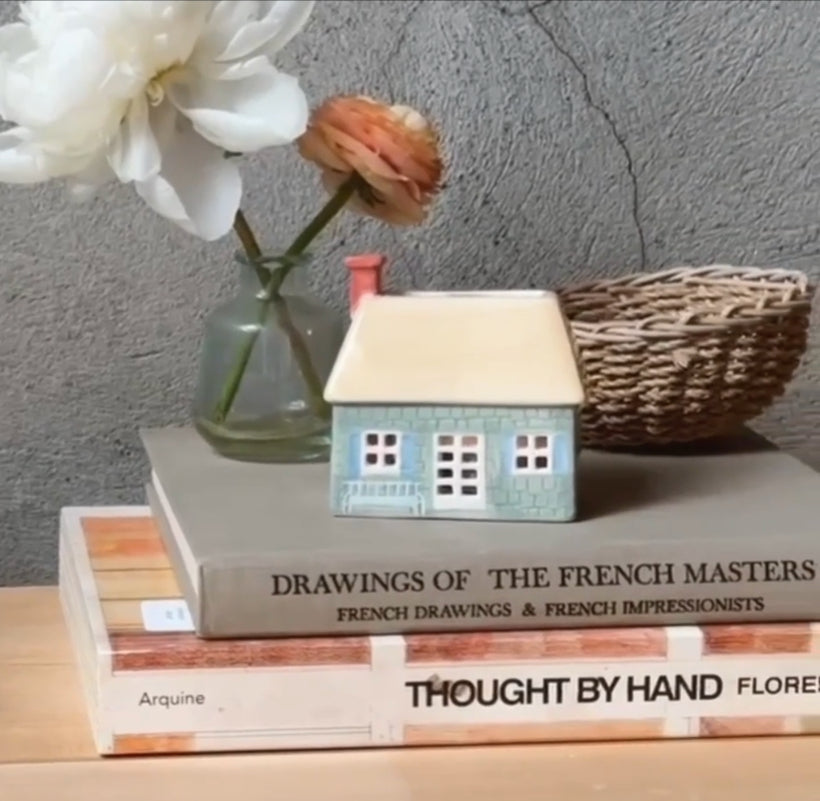 English Cottage Incense and Tea Light Holder