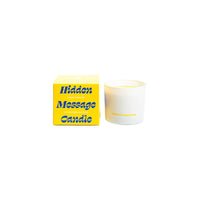 Hidden Message Candle - Happy Birthday