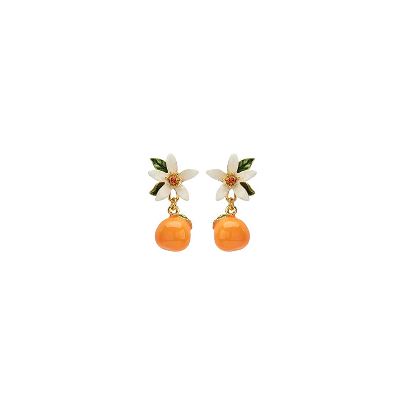 Orange Blossom Earrings