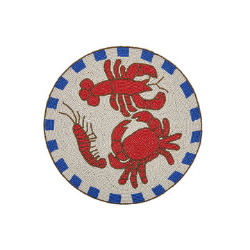 Beaded Crustacean Place Mat