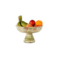 Tall Marble Pedestal Bowl