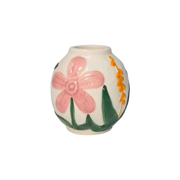 Dahlia Floral Bud Vase