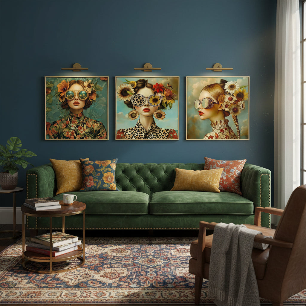 Lauren Brushed Framed Print