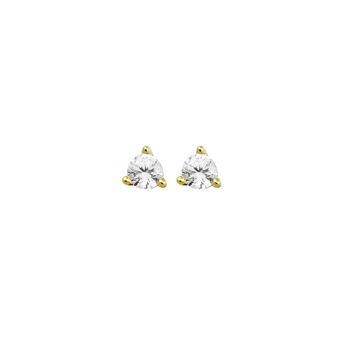 Gold Plated Birthstone Studs