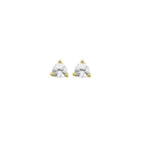 Gold Plated Birthstone Studs