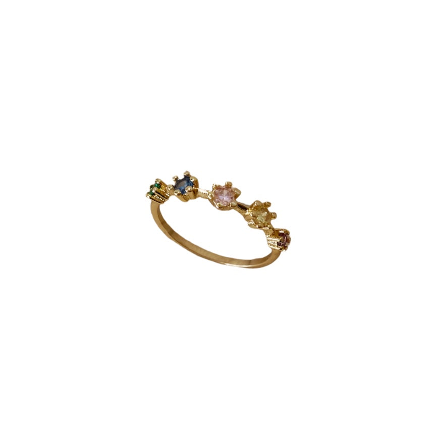 18k Gold Filled Zironcia Ring *