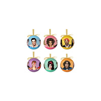 Boxed Bauble Set - Music Idols