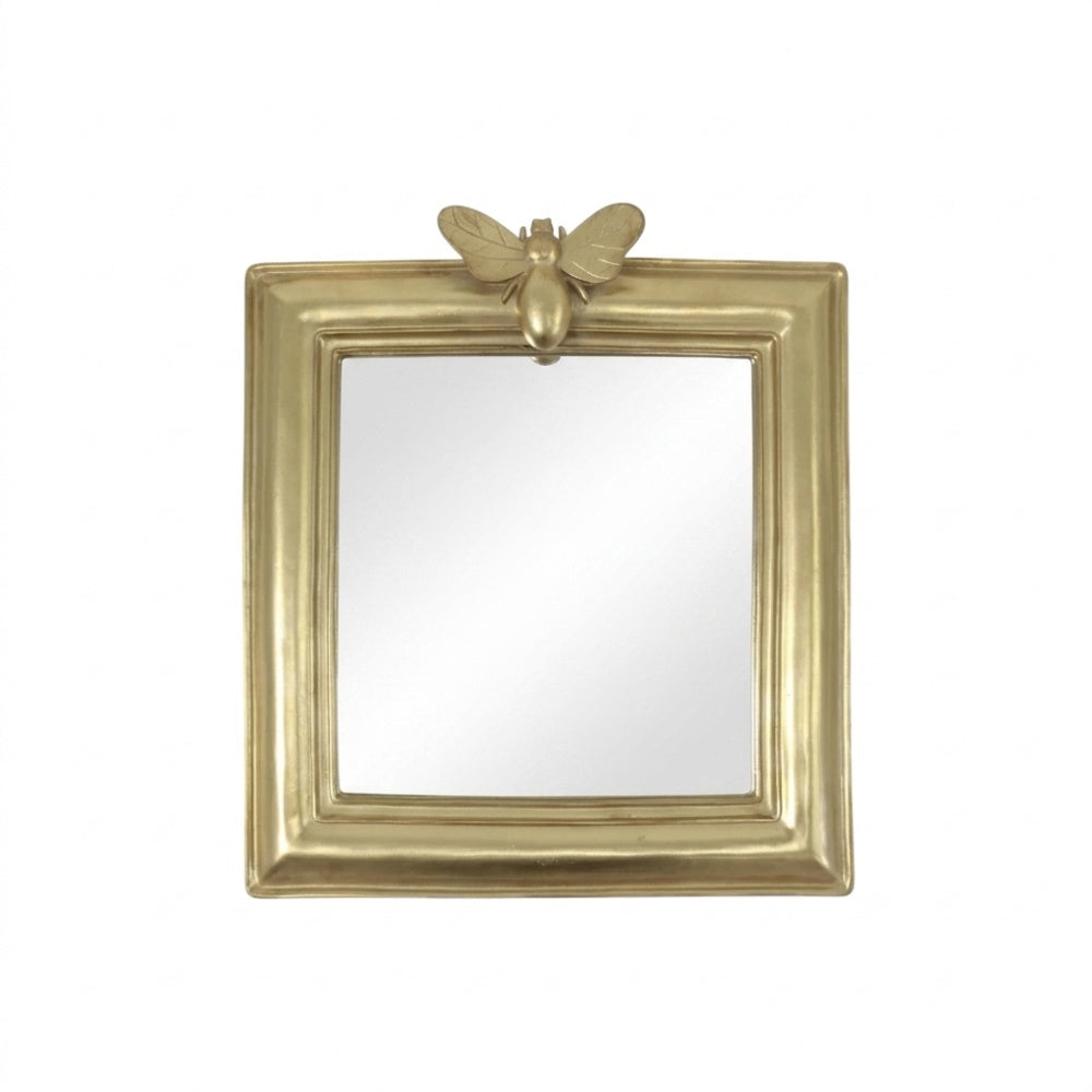 Gold Bee Mirror