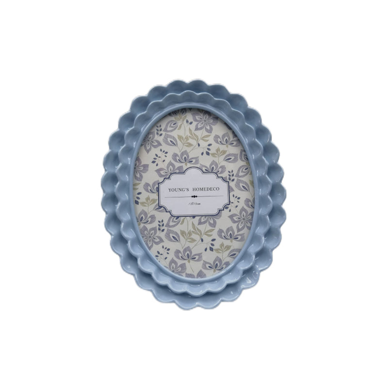 Oval Petal Photo Frame 5 x 7