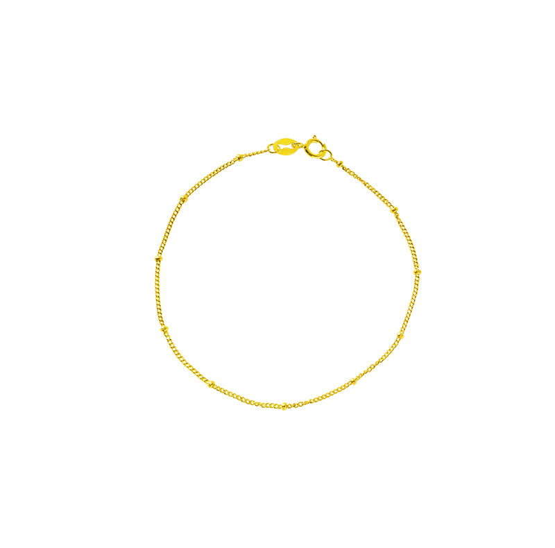 Petite Ball Fine Chain Bracelet
