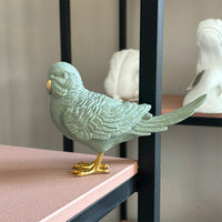 Budgie Resin Sculpture