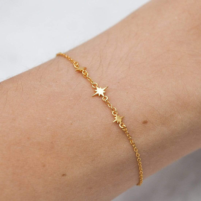 Celestial Star Bracelet - Gold