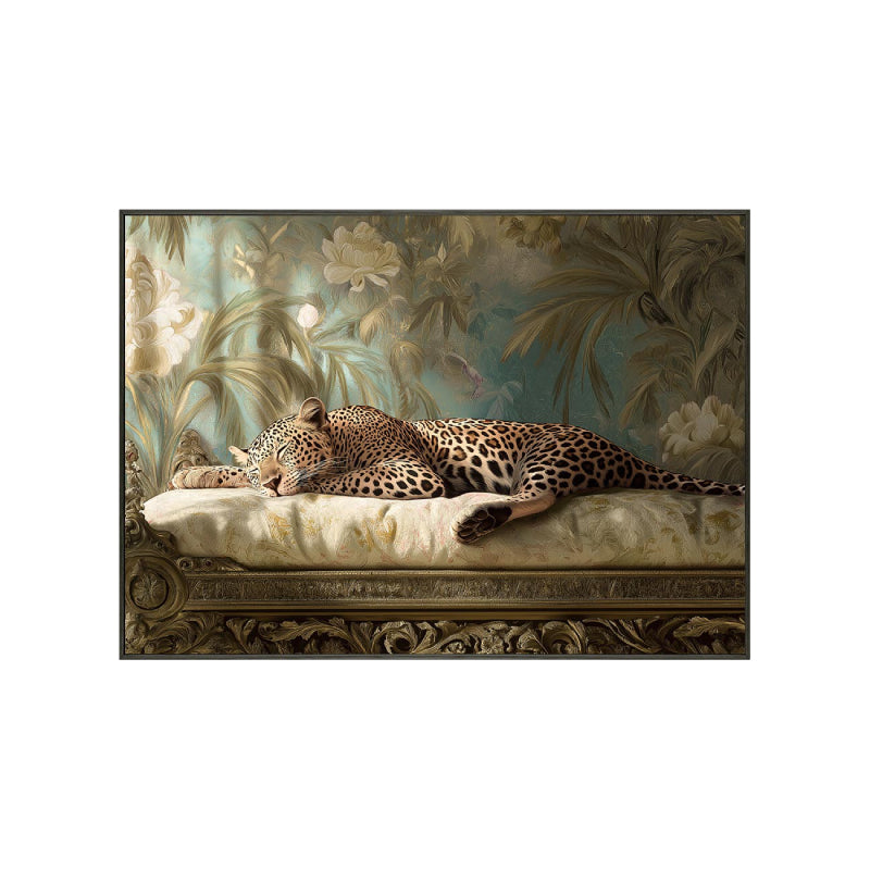 Celine Leopard Canvas Print