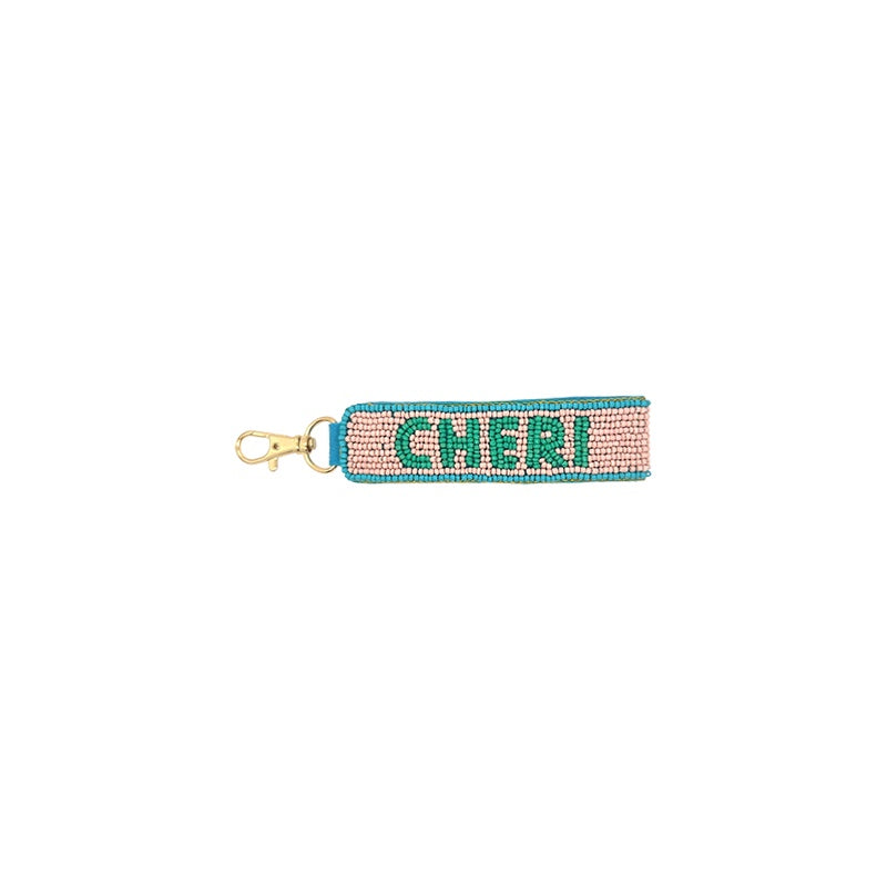 Cheri Beaded Keychain