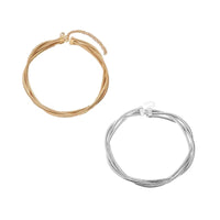 Triple Weave Choker Necklace