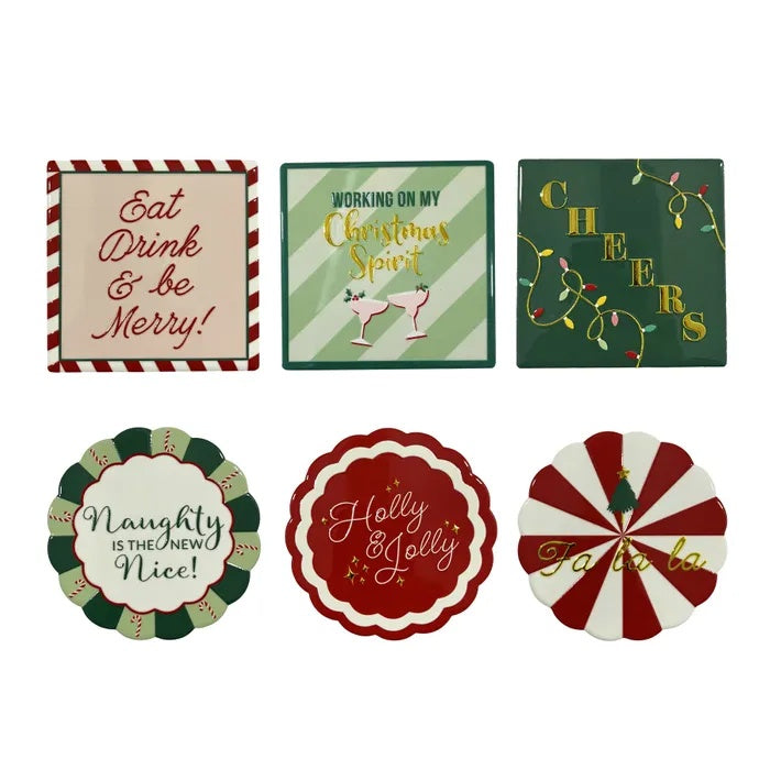 Christmas Ceramic Coaster