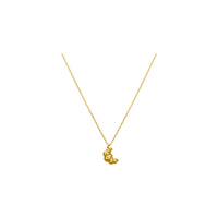 Croissant Charm Necklace