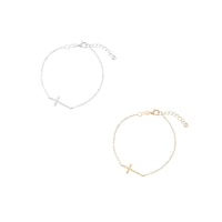 Cross Charm Bracelet