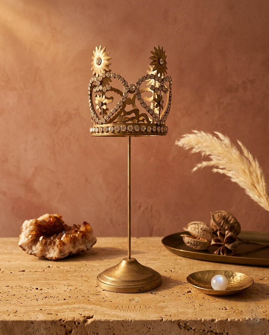 Heart Crown on Stand