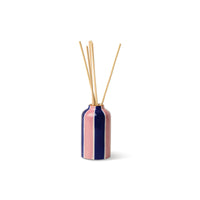 Pink and Blue Striped Diffuser - Rosewood Vanilla