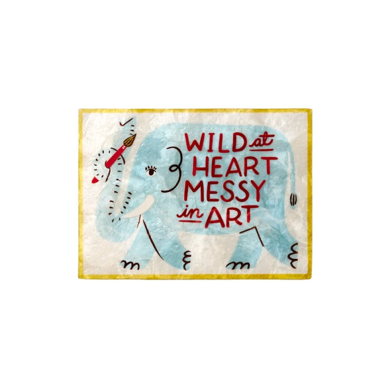 Fun House Elephant Wall Tile