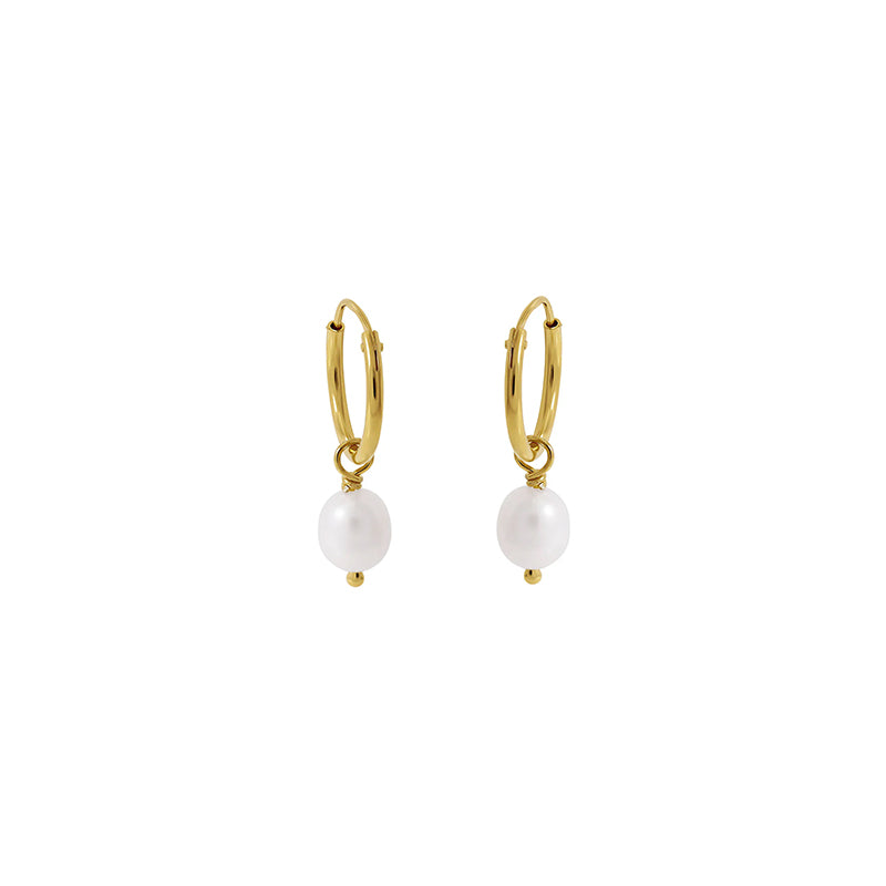 Delicate Pearl Sleepers