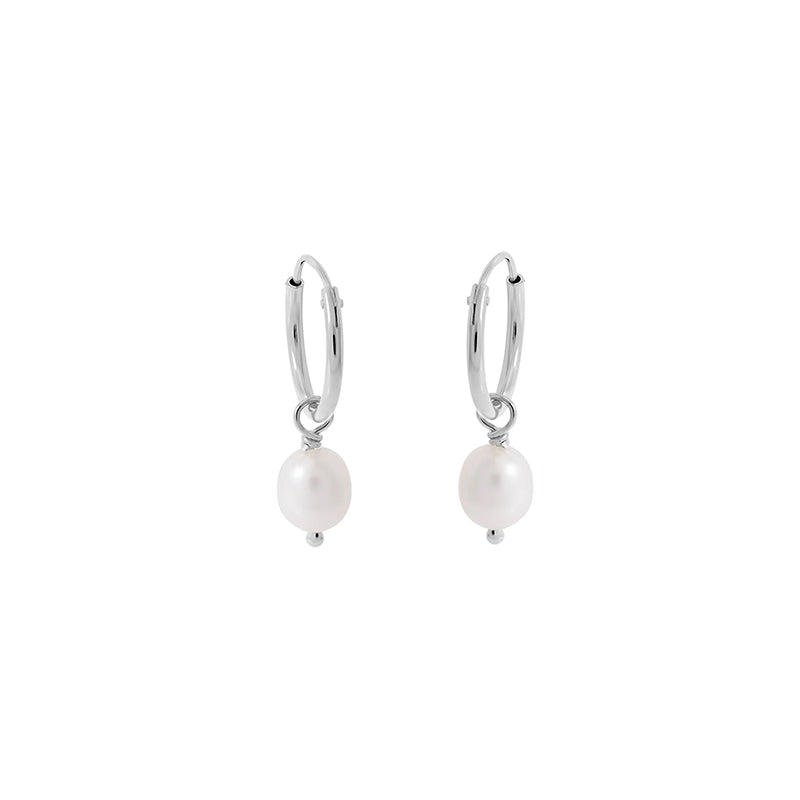 Delicate Pearl Sleepers