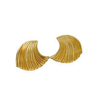 Linear Wave Earrings