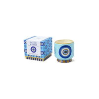 Incense and Smoke Eye Ceramic Candle