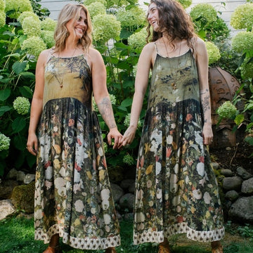 I Dream in Flowers Slip Maxi Dress