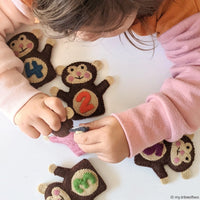 Five Little Monkeys Finger Puppets