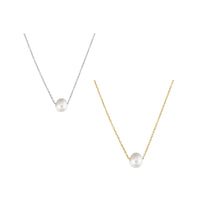 Floating Pearl Necklace