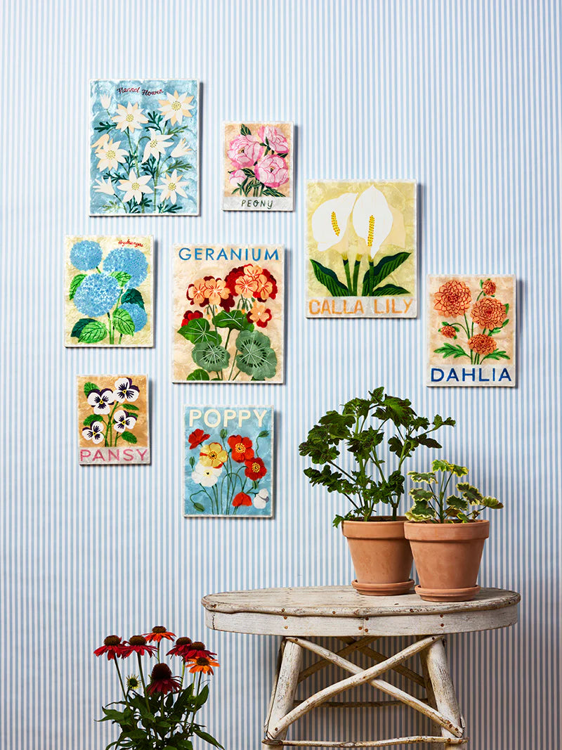 Dahlia Market Wall Art